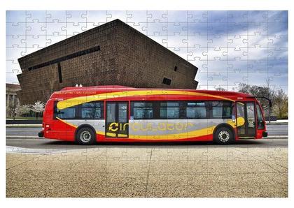 Imagem de Kit 3 Quebra-Cabeças Personalizado Ônibus De 60 Peças