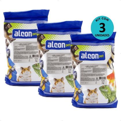 Imagem de Kit 3 Ração Alcon Club Tucanos e Araçaris 5kg