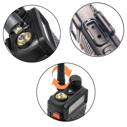 Imagem de Kit 3 Rádios Baofeng UV-5R UHF VHF Walkie Talkie Profissional
