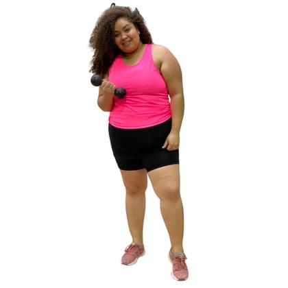 Imagem de Kit 3 Regata Feminina Nadador Fitness Academia Plus Size