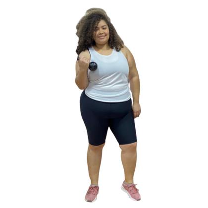 Imagem de Kit 3 Regata Feminina Nadador Fitness Academia Plus Size