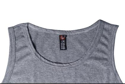 Imagem de Kit 3 Regata Masculina Básica Cores Camiseta 100% Algodão