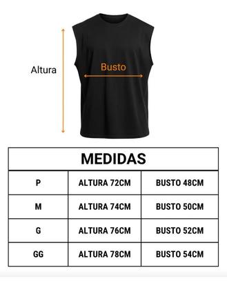 Imagem de Kit 3 Regata Masculina Machão Streetwear Lisa Básica 3008