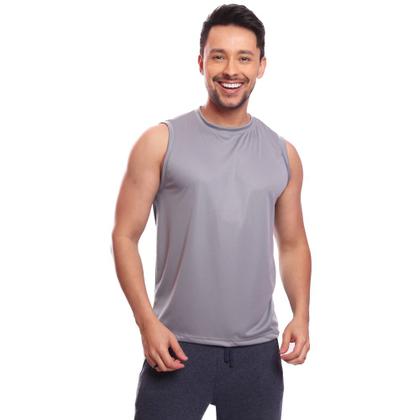 Imagem de Kit 3 Regatas Masculina Lisa Básica Dry Academia Treino Esporte Camisa Camiseta Blusa Esportiva Corrida Bike