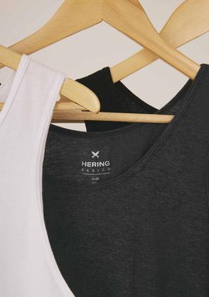 Imagem de Kit 3 Regatas Masculinas Slim