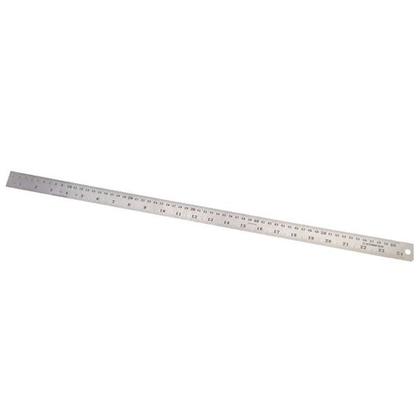 Imagem de Kit 3 Réguas de Aço Inox 60cm 24 Pol Profissional Starfer