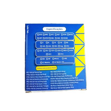 Imagem de Kit 3 Relés De Comando A Distância Rcmd De Nível Para Contatores