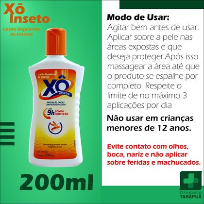 Imagem de KIT 3 Repelente Xo Inseto loção 200ml Cimed