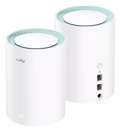 Imagem de Kit 3 Roteador Mesh Cudy Ac1200 Modelo M1300 3.0 Gigabit
