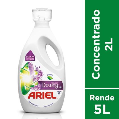 Imagem de Kit 3 Sabão Líquido Ariel Concentrado Com Toque de Downy 2L