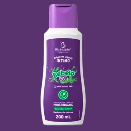 Imagem de Kit 3 Sabonete Líquido Íntimo Bebelo Uva 200Ml - Bio Instinto
