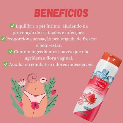 Imagem de Kit 3 Sabonetes Íntimo Pele Macia Com Higiene Delicada 600ml