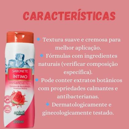 Imagem de Kit 3 Sabonetes Íntimo Pele Macia Com Higiene Delicada 600ml