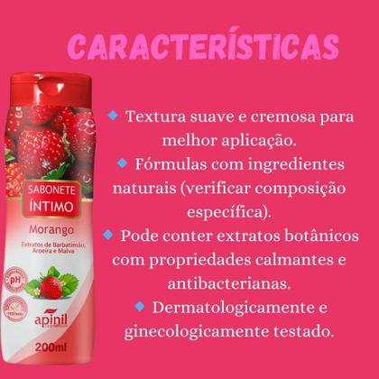 Imagem de Kit 3 Sabonetes Íntimo Pele Macia Com Higiene Delicada 600ml