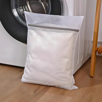 Imagem de Kit 3 Saco de Lavanderia e Armazenamento Poliéster com Zíper