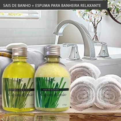 Imagem de Kit 3 Sais De Banho + 3 Espumas Hidromassagem Ofurô Spa