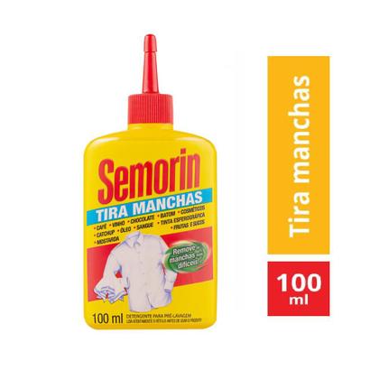 Imagem de Kit 3 Semorin Detergente Pré-Lavagem Tira Manchas 100ml Cada