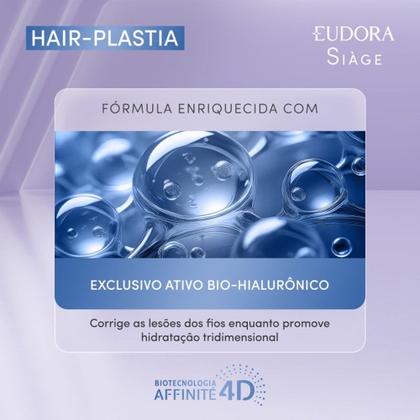 Imagem de Kit 3 Shampoo Hair Plastia Plástica dos Fios Hidratação Capilar 250ml Eudora Siàge