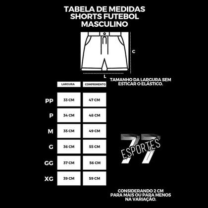 Imagem de Kit 3 Shorts Calção Árbitro Futebol Esporte Juiz Arbitragem