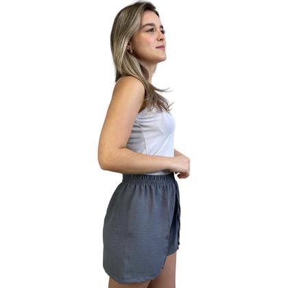 Imagem de Kit 3 Shorts Feminino Duna com Cordão Confortável e Estiloso Cós Elástico