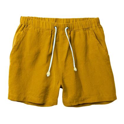 Imagem de Kit 3 Shorts Linho Masculina Com Cordão Bermuda Casual Verão