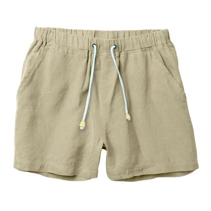 Imagem de Kit 3 Shorts Linho Masculina Com Cordão Bermuda Casual Verão