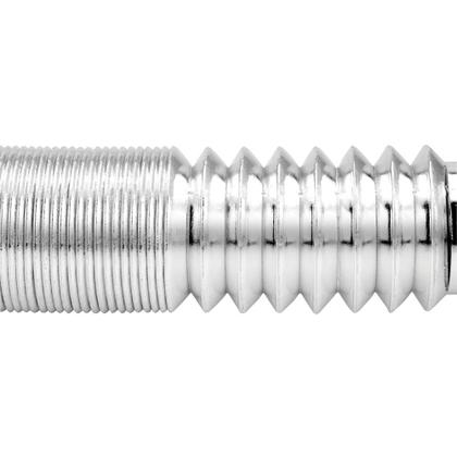 Imagem de Kit 3 Sifão Sanfonado/extensivo Universal Abs Cromado