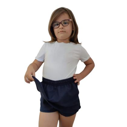 Imagem de Kit 3 Sort Saia De Tactel