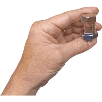 Imagem de Kit 3 Split Bolt Conector Parafuso Fendido 50mm para Emenda Cabos