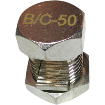 Imagem de Kit 3 Split Bolt Conector Parafuso Fendido 50mm para Emenda Cabos