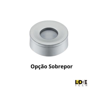 Imagem de KIT 3 Spot Led redondo sobrepor embutir p/ móveis nichos