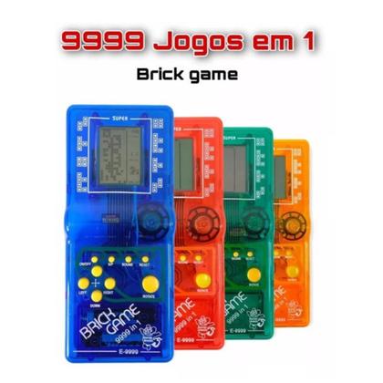 Imagem de Kit 3 Super Mini Game Retrô Vídeo Game Portátil 9999 Jogos em 1