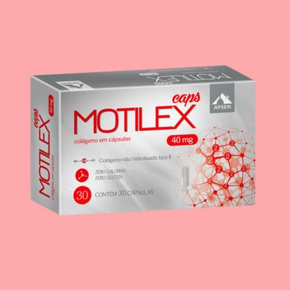 Imagem de Kit 3 Suplemento Vitamina Motilex Caps 40mg 30 Cps  Apsen