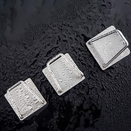 Imagem de Kit 3 Suporte Porta Esponja Bucha Pia Inox Modelo BM-F1538