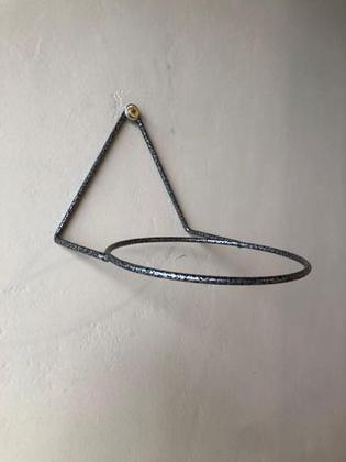 Imagem de Kit 3 Suportes 12cm Anel Redondo Pendurar Vaso Planta Parede