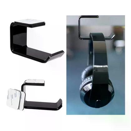 Imagem de Kit 3 Suportes Fone Ouvido Mesa Headphone Headset Gamer