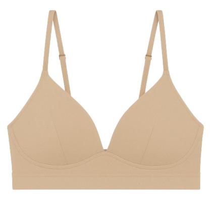 Imagem de Kit 3 Sutiã Com Bojo Soft Feminino Básico Academia Alça Fina Top Confortável Sem Aro Adulto Soutien