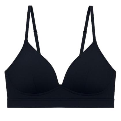 Imagem de Kit 3 Sutiã Com Bojo Soft Feminino Básico Academia Alça Fina Top Confortável Sem Aro Adulto Soutien