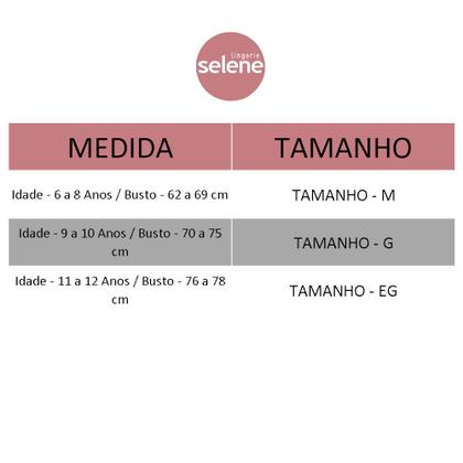 Imagem de Kit 3 Sutiã Infantil Juvenil Feminino Sem Bojo E Sem Costura Para Meninas