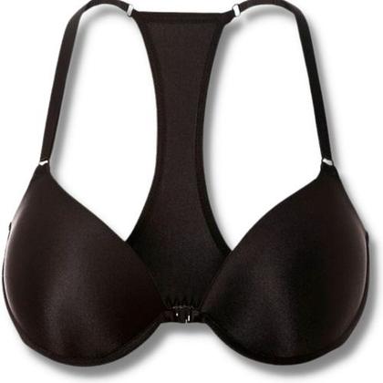 Imagem de Kit 3 Sutiã Nadador Microfibra Soutien Fecho Frontal Bojo