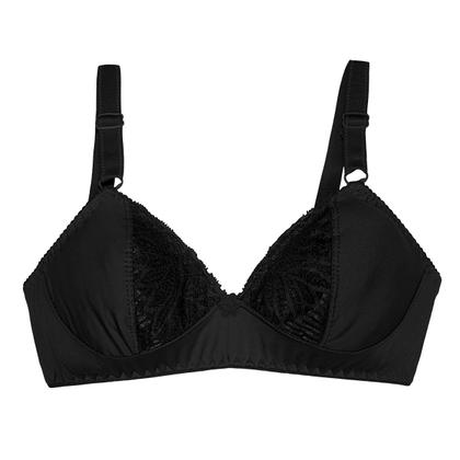 Imagem de Kit 3 Sutia Plus Size Reforçado Confortável Feminino Simples Microfibra