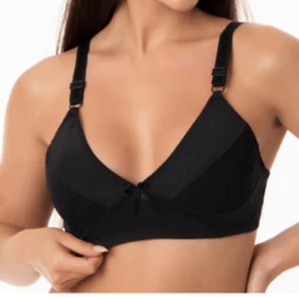 Imagem de Kit 3 Sutiã Sustentação Reforçado Sem Bojo Renda