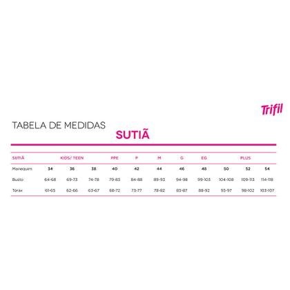 Imagem de Kit 3 sutiã top com bojo trifil daily sem costura original