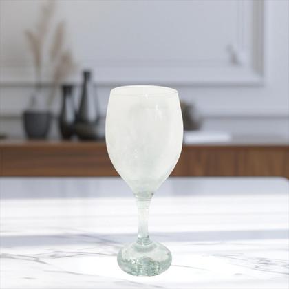Kit 3 Taças De Vinho 410ml Vidro Transparente - Praticasa Imagem de Kit 3 Taças De Vinho 410ml Vidro Transparente