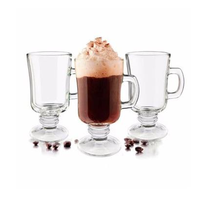 Imagem de Kit 3 Taças Vidro Xícara Dolce Gusto Café Capuccino 120Ml