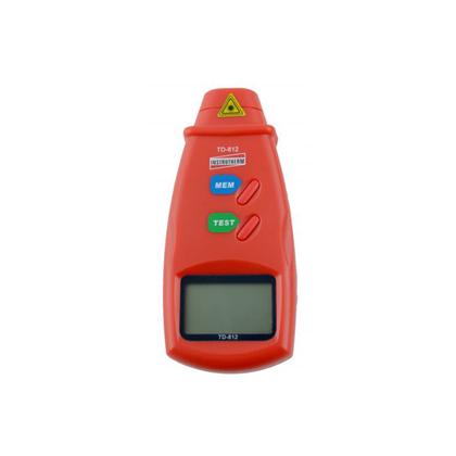 Imagem de Kit 3 Tacômetro Digital Óptico Mira Laser Faixa 2,5 A 99999 Rpm Velocidade Td-812 Portátil Instrutherm Com Estojo