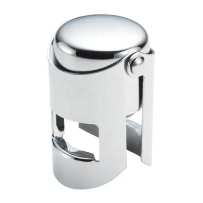 Imagem de Kit 3 Tampas Rolhas De Pressão P/ Garrafa de Vinho Espumante