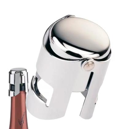 Imagem de Kit 3 Tampas Rolhas De Pressão P/ Garrafa de Vinho Espumante