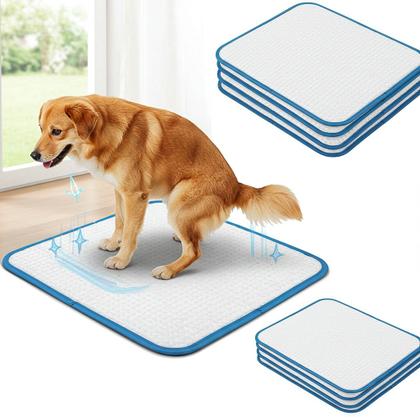 Imagem de Kit 3 Tapetes Higiênicos Lavável Super Absorção 200 Lavagens 70x50cm