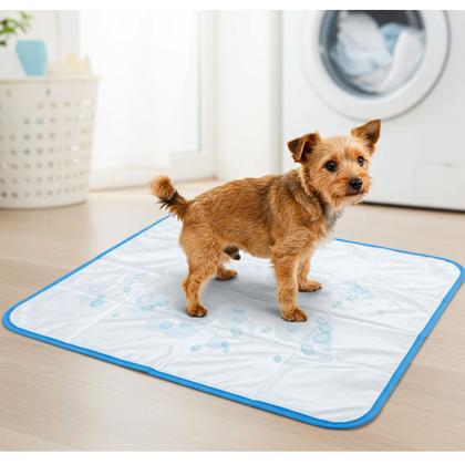 Imagem de Kit 3 Tapetes Higiênicos Lavável Super Absorção 200 Lavagens 70x50cm